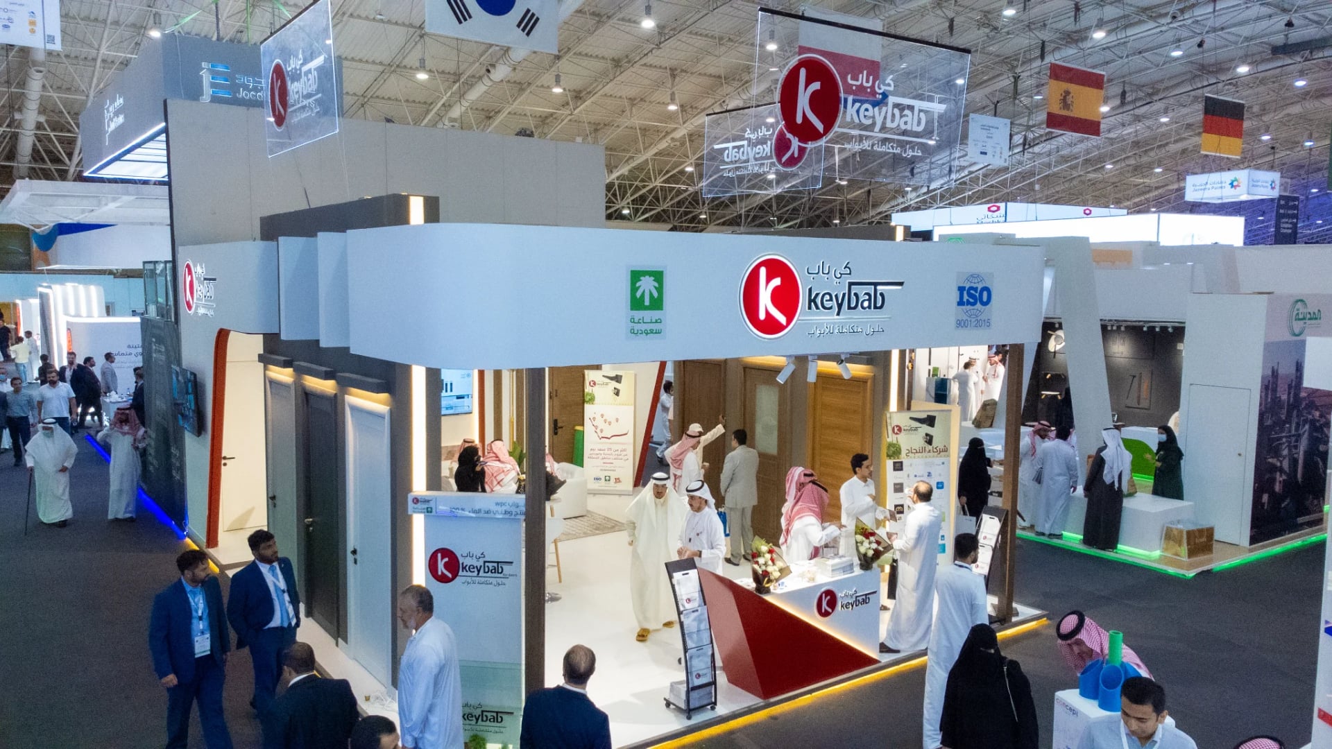 Keybab at Saudi Build 2019, Riyadh | Saudi WPC Door Manufacturer